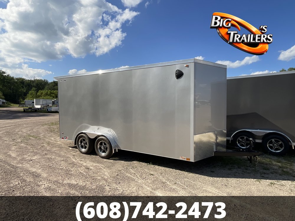 2027 Legend 7.5'x18' Cyclone Steel V-Nose Trailer