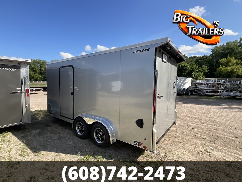 2027 Legend 7.5'x18' Cyclone Steel V-Nose Trailer