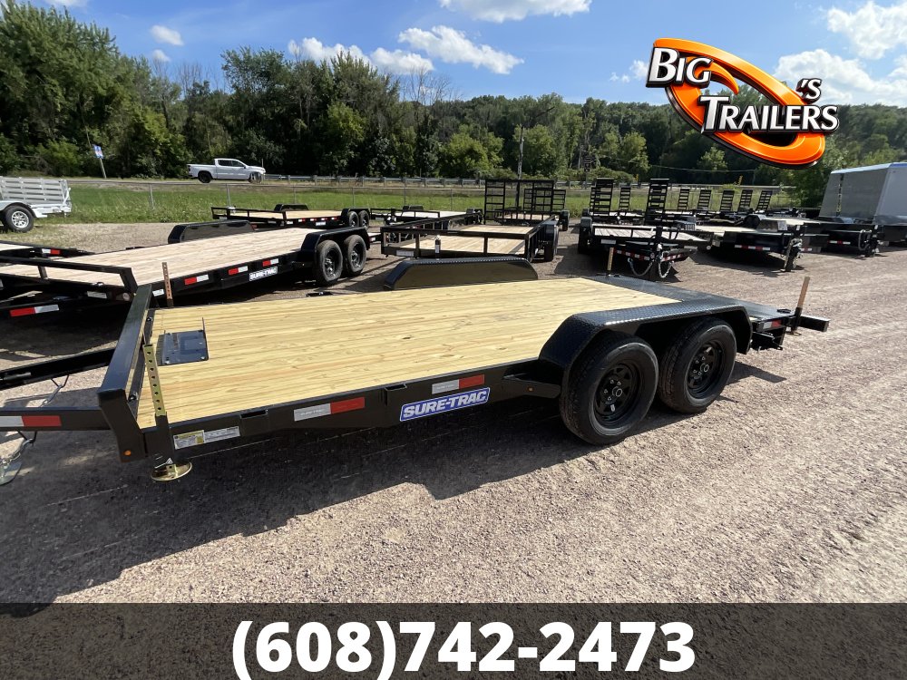 2027 Sure Trac 82"x16' C-Channel Car Hauler Trailer