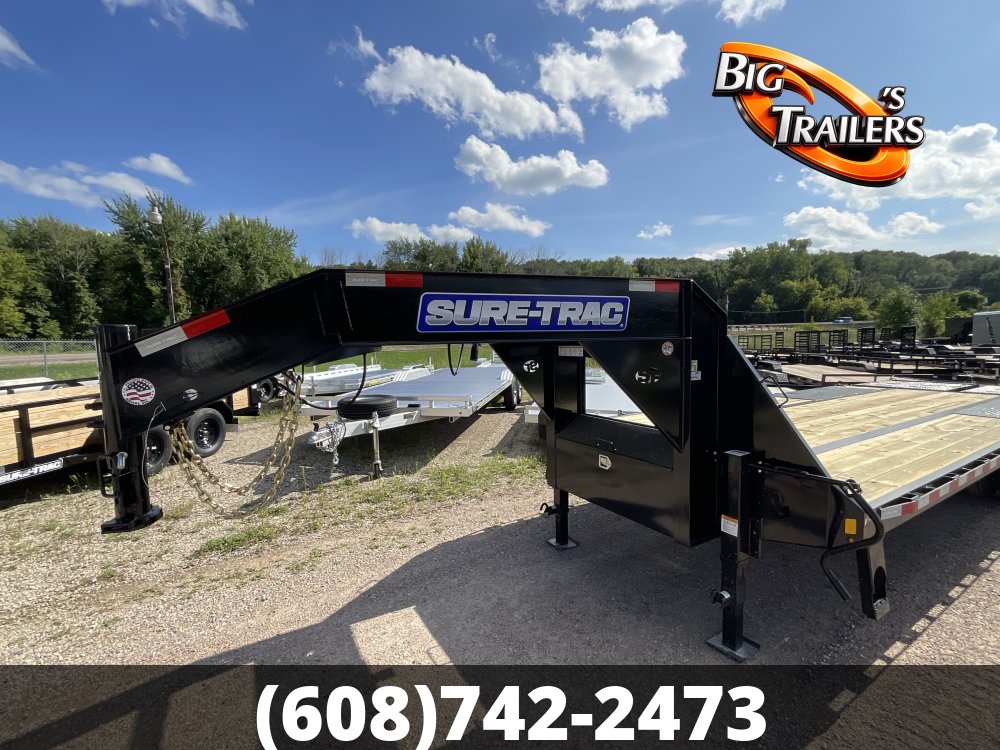 2026 Sure Trac 102"x25' Heavy Duty Low Profile Deckover Flatbed Trailer