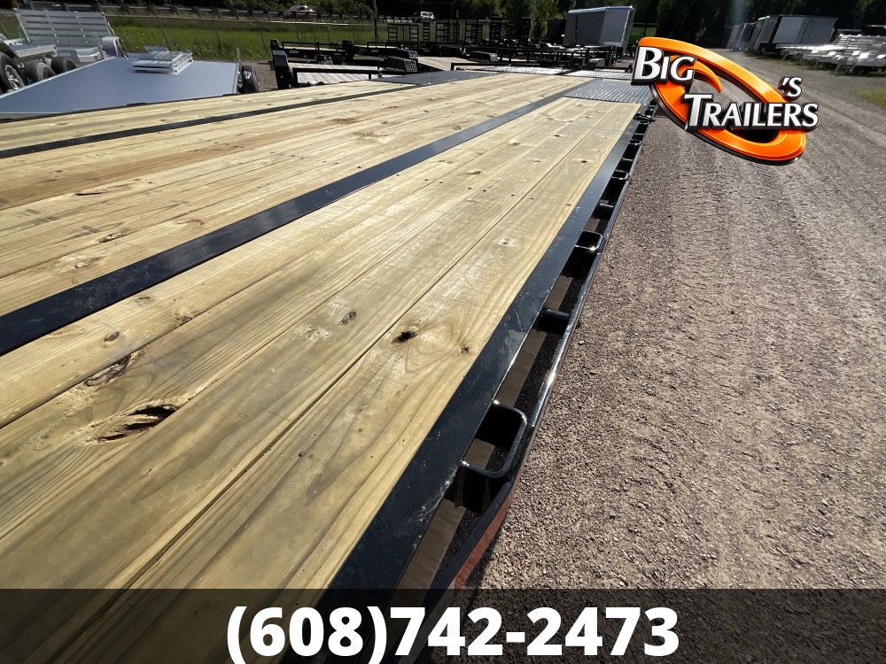 2026 Sure Trac 102"x25' Heavy Duty Low Profile Deckover Flatbed Trailer
