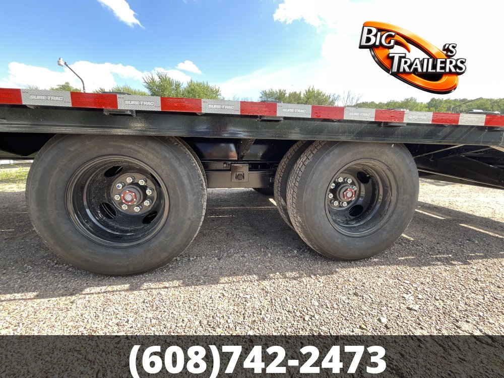 2026 Sure Trac 102"x25' Heavy Duty Low Profile Deckover Flatbed Trailer