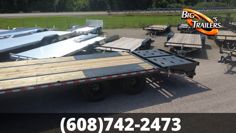 2026 Sure Trac 102"x25' Heavy Duty Low Profile Deckover Flatbed Trailer