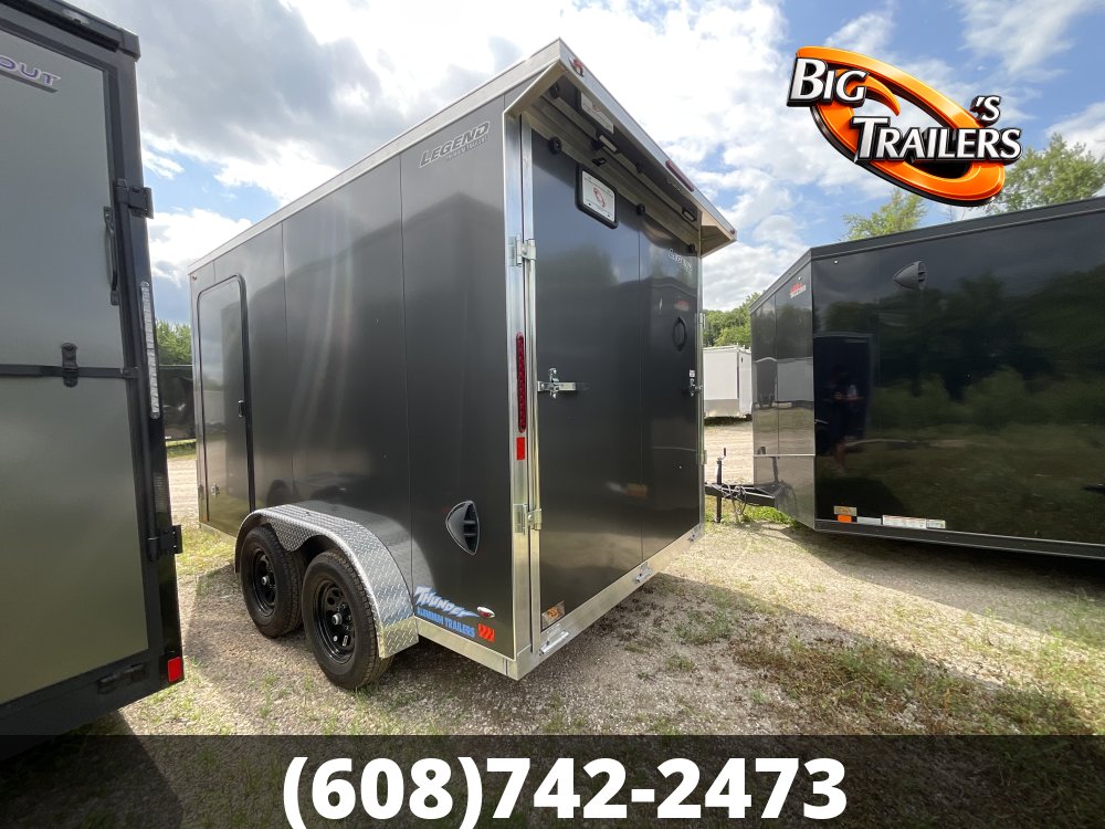 2027 Legend 7.5'x14' Thunder V-Nose TA Trailer