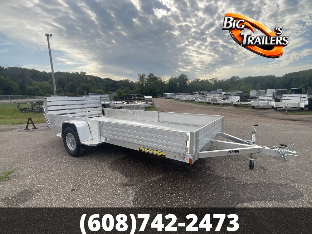 2027 Aluma 81"x14' 8114S-R-BT-SR Trailer