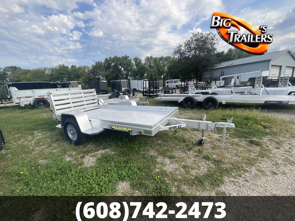 2027 Aluma 5' 3"x10' 6310H-S-BT Trailer