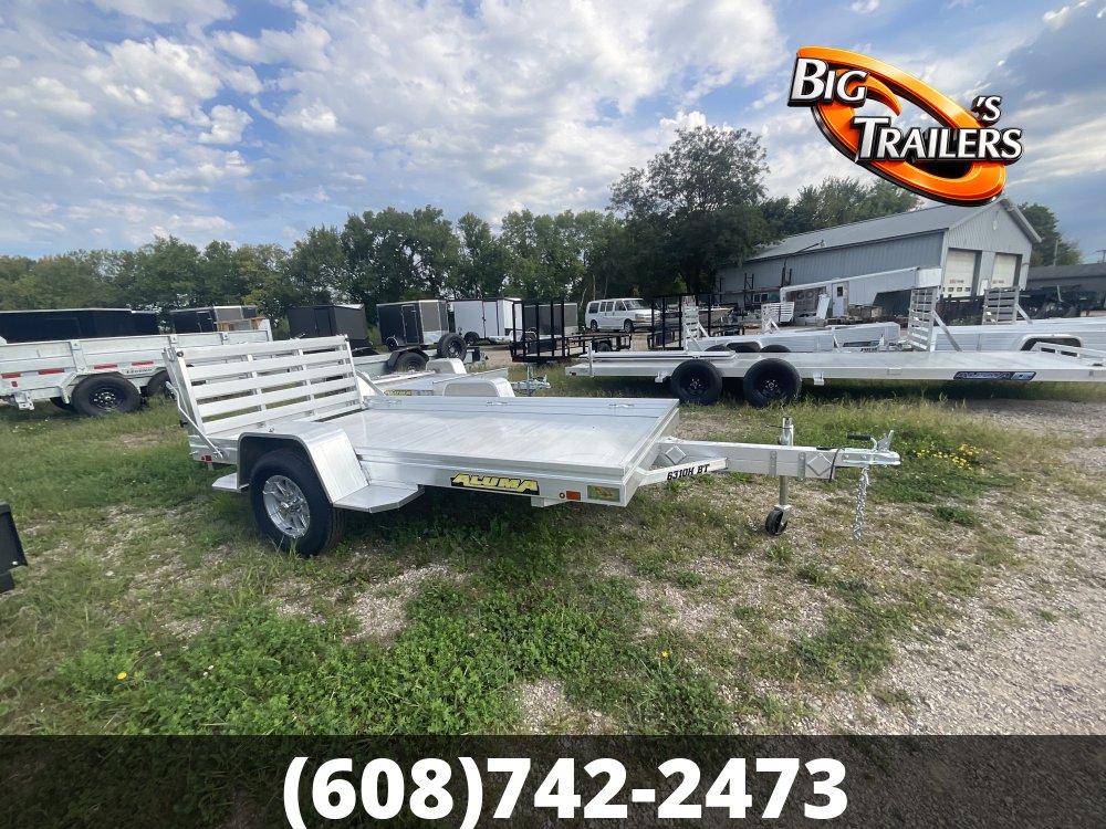 2027 Aluma 5' 3"x10' 6310H-S-BT Trailer