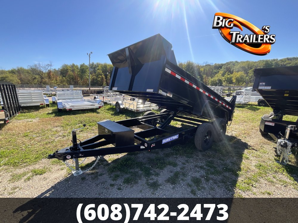 2027 Sure Trac 6'x12' Heavy Duty Low Profile Dump Trailer