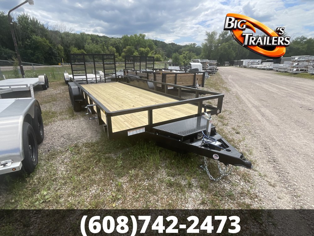 2027 Sure Trac 7'x20' Tube Top Utility Trailer