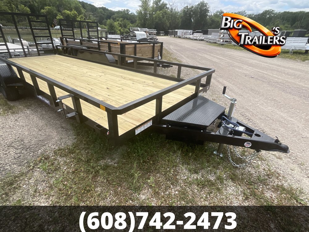 2027 Sure Trac 7'x20' Tube Top Utility Trailer