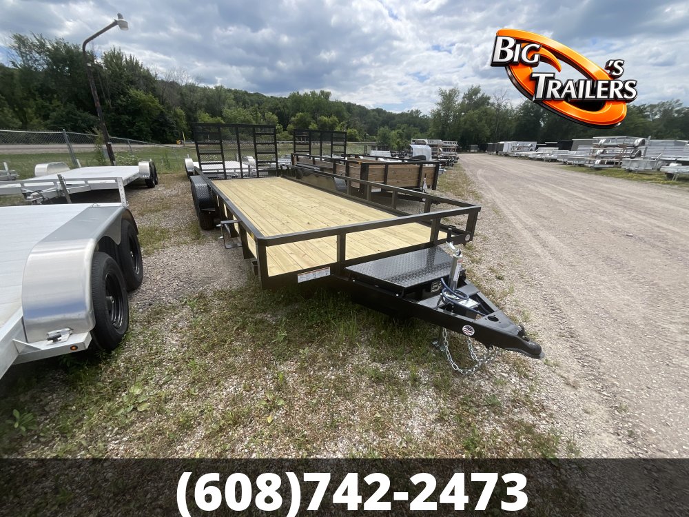 2027 Sure Trac 7'x20' Tube Top Utility Trailer