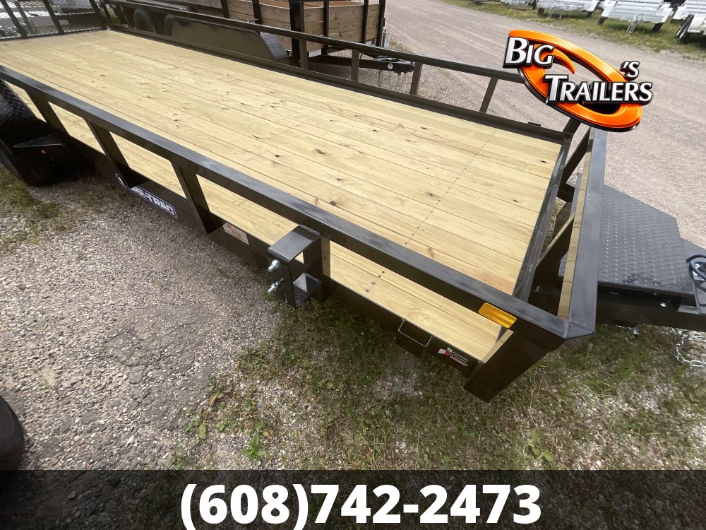 2027 Sure Trac 7'x20' Tube Top Utility Trailer