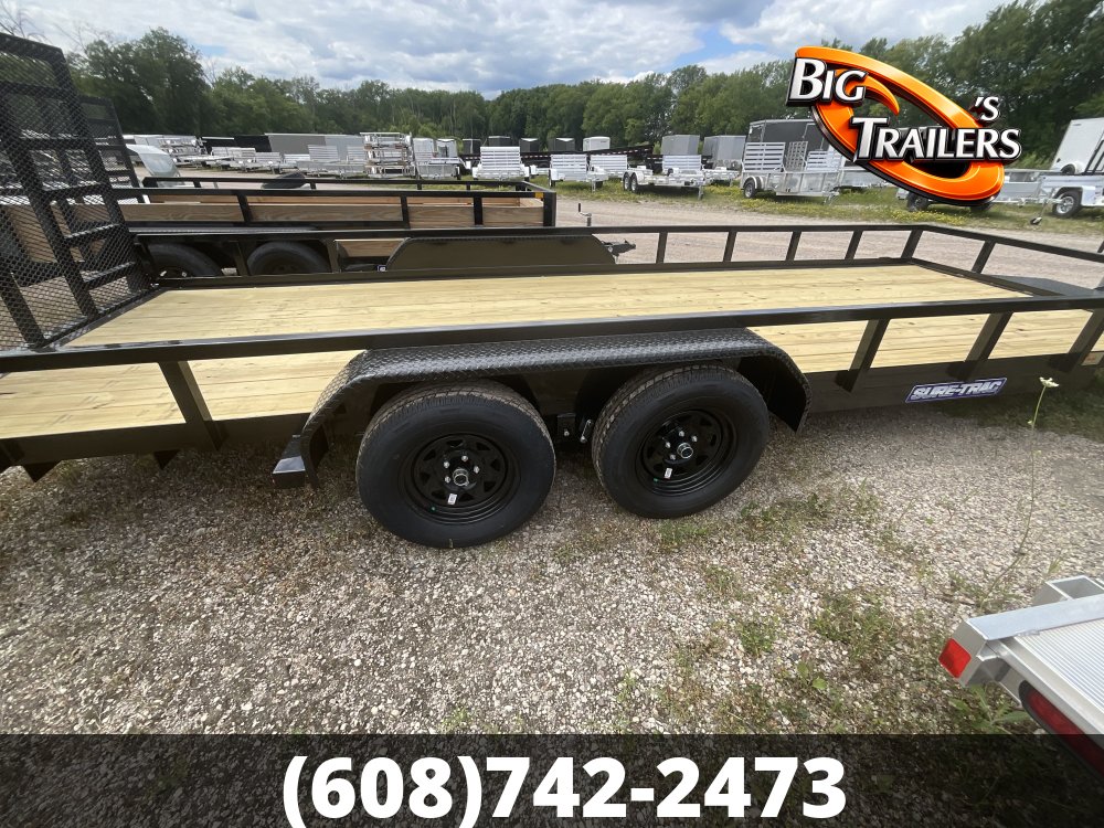 2027 Sure Trac 7'x20' Tube Top Utility Trailer