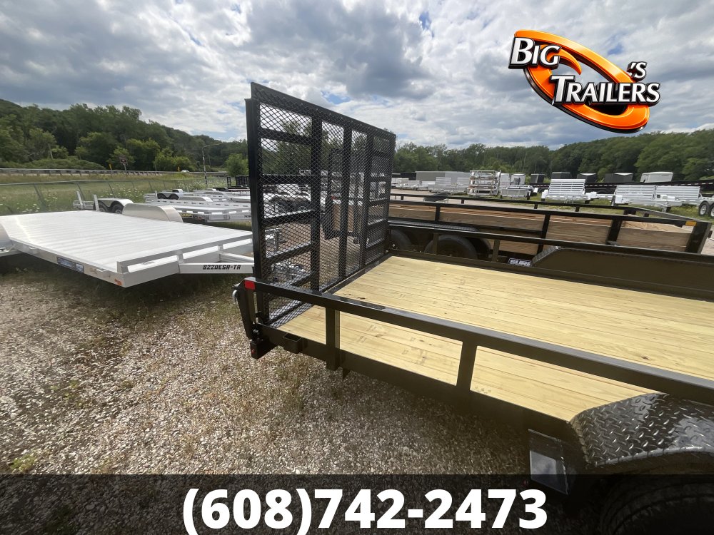 2027 Sure Trac 7'x20' Tube Top Utility Trailer