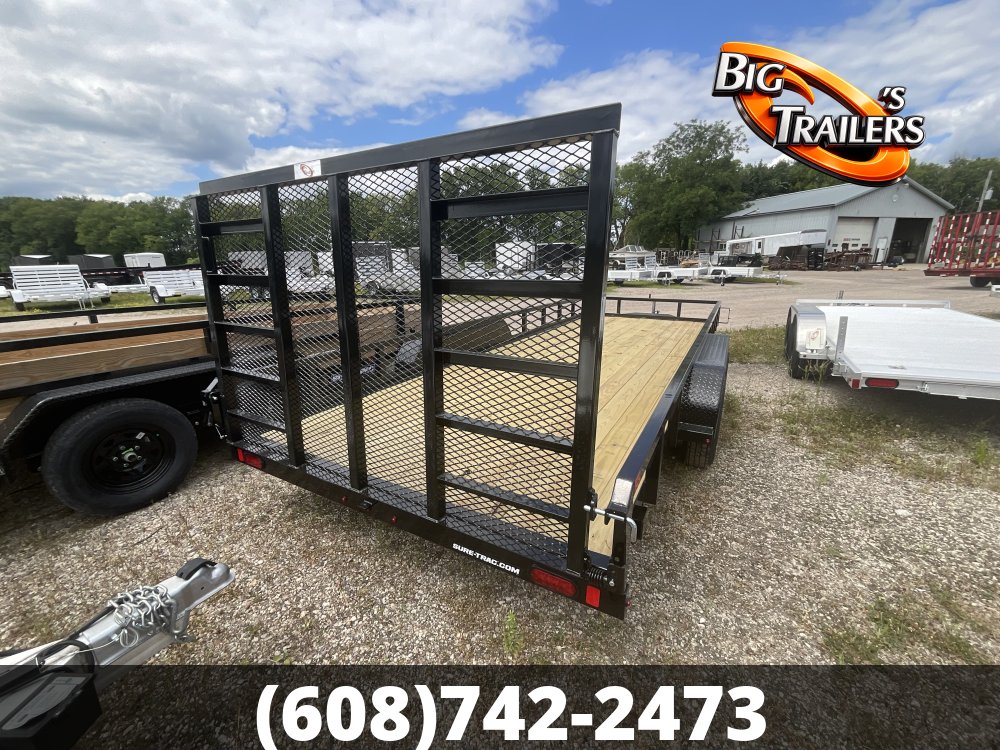 2027 Sure Trac 7'x20' Tube Top Utility Trailer
