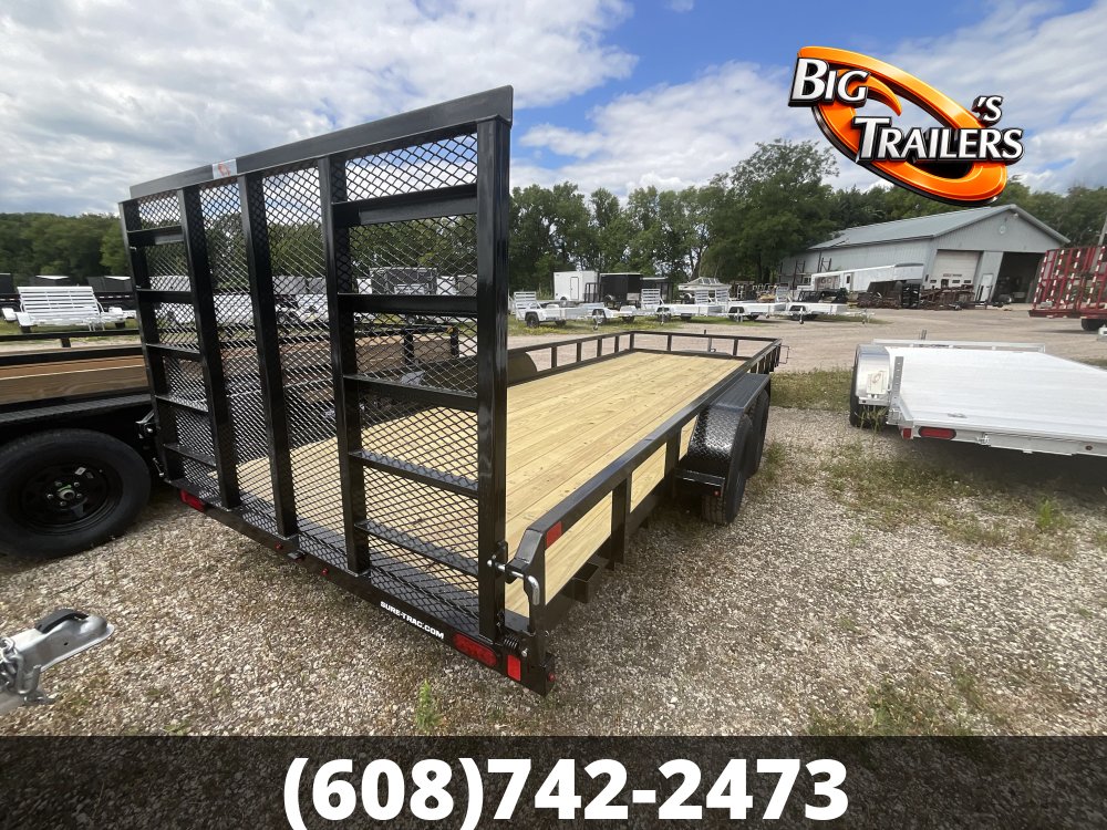2027 Sure Trac 7'x20' Tube Top Utility Trailer