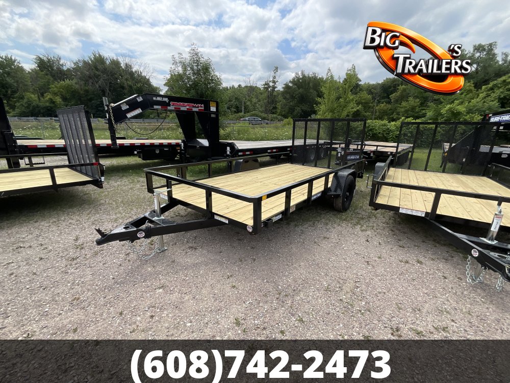 2027 Sure Trac 7'x14' Tube Top Utility Trailer
