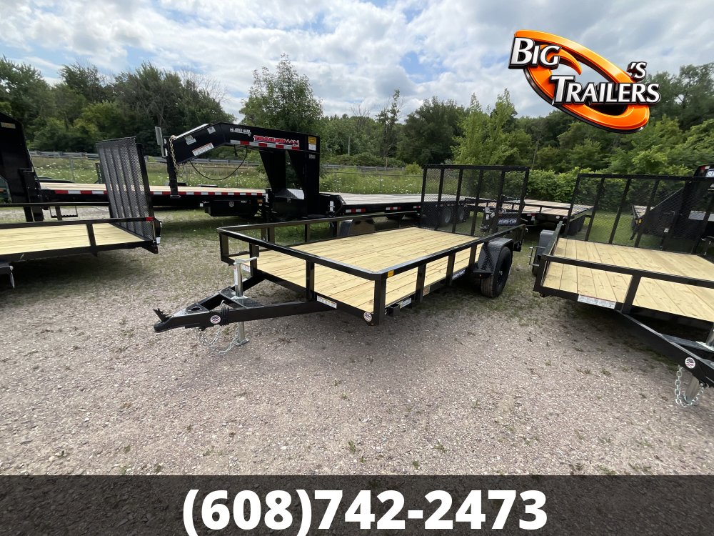2027 Sure Trac 7'x14' Tube Top Utility Trailer
