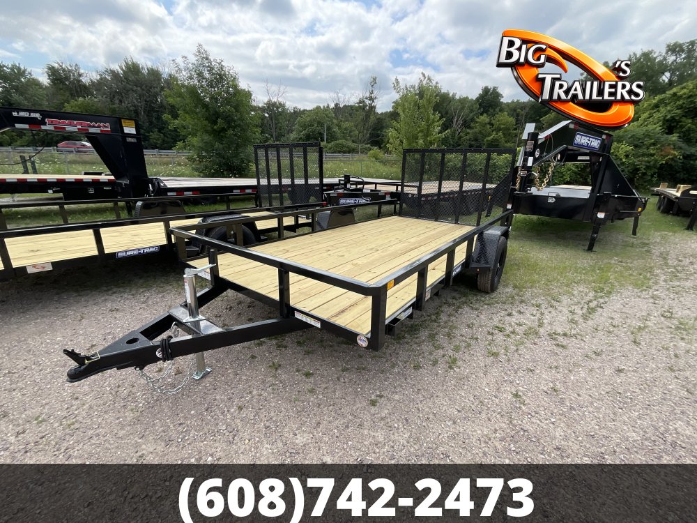 2027 Sure Trac 7'x14' Tube Top Utility Trailer