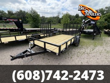 2027 Sure Trac 7'x14' Tube Top Utility Trailer