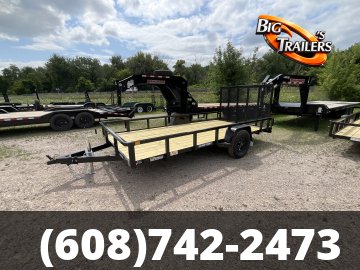 2027 Sure Trac 7'x14' Tube Top Utility Trailer