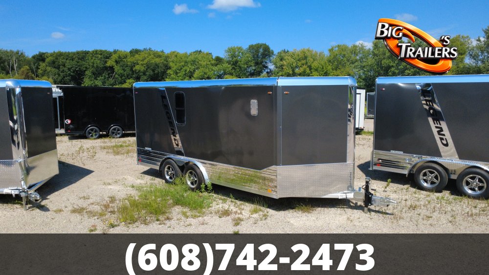 2027 Legend 8'x19' Deluxe V-Nose TA Trailer