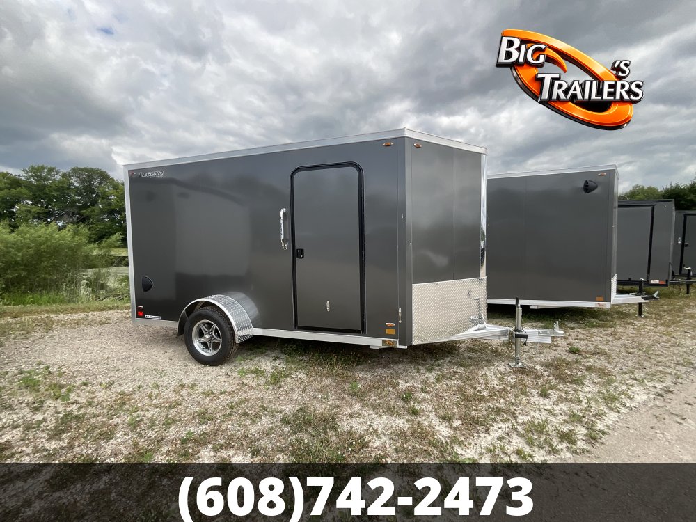 2026 Legend 6'x15' Flat Top V-Nose SA Trailer