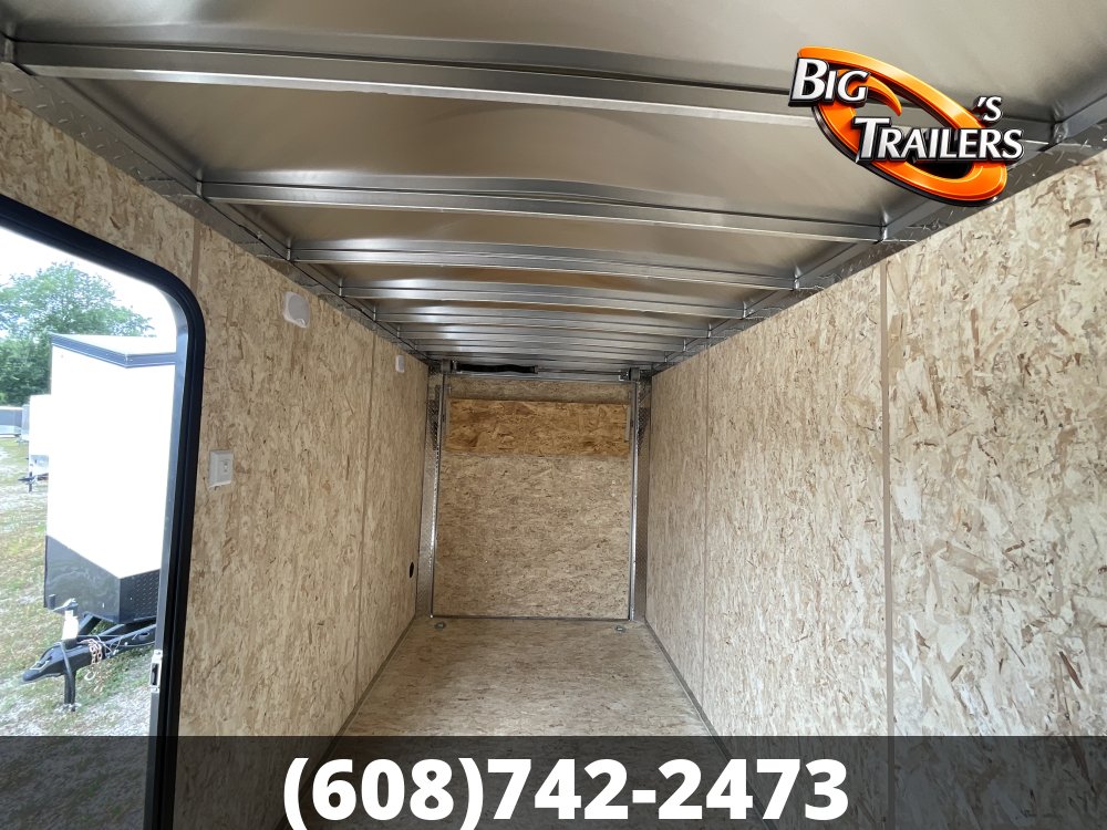 2026 Legend 6'x15' Flat Top V-Nose SA Trailer