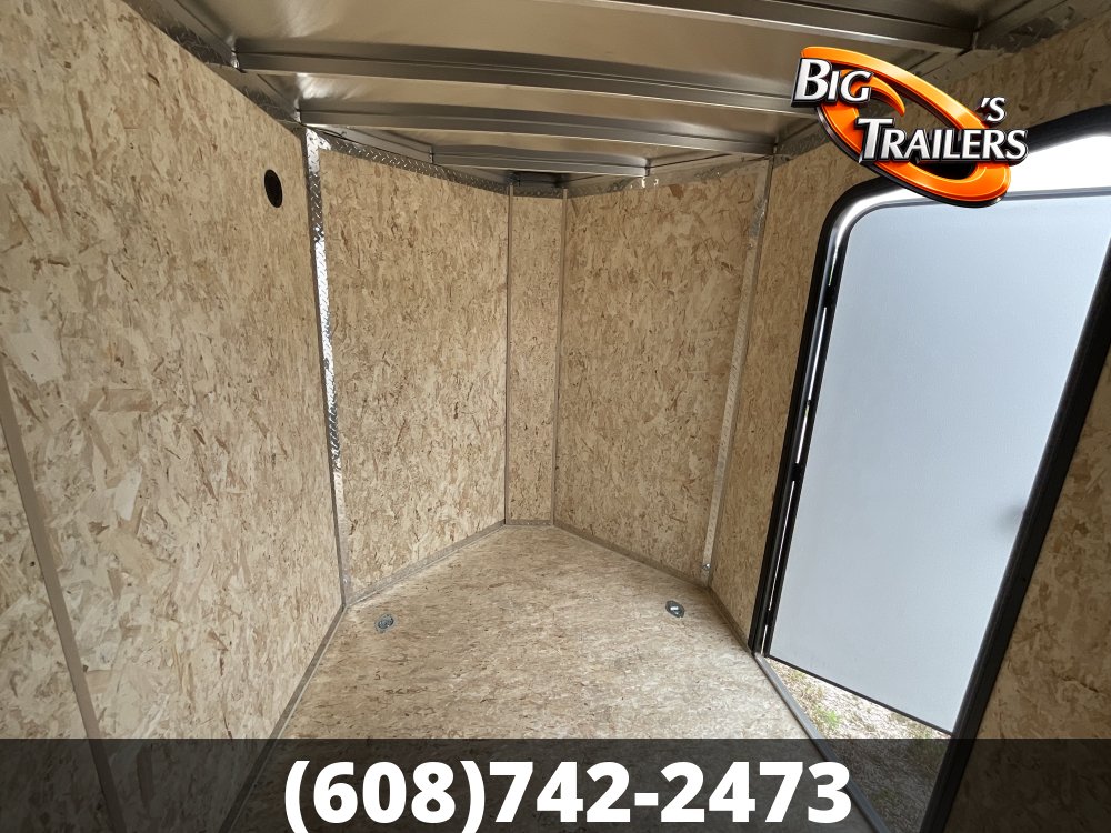 2026 Legend 6'x15' Flat Top V-Nose SA Trailer