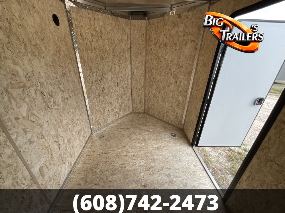 2026 Legend 6'x15' Flat Top V-Nose SA Trailer