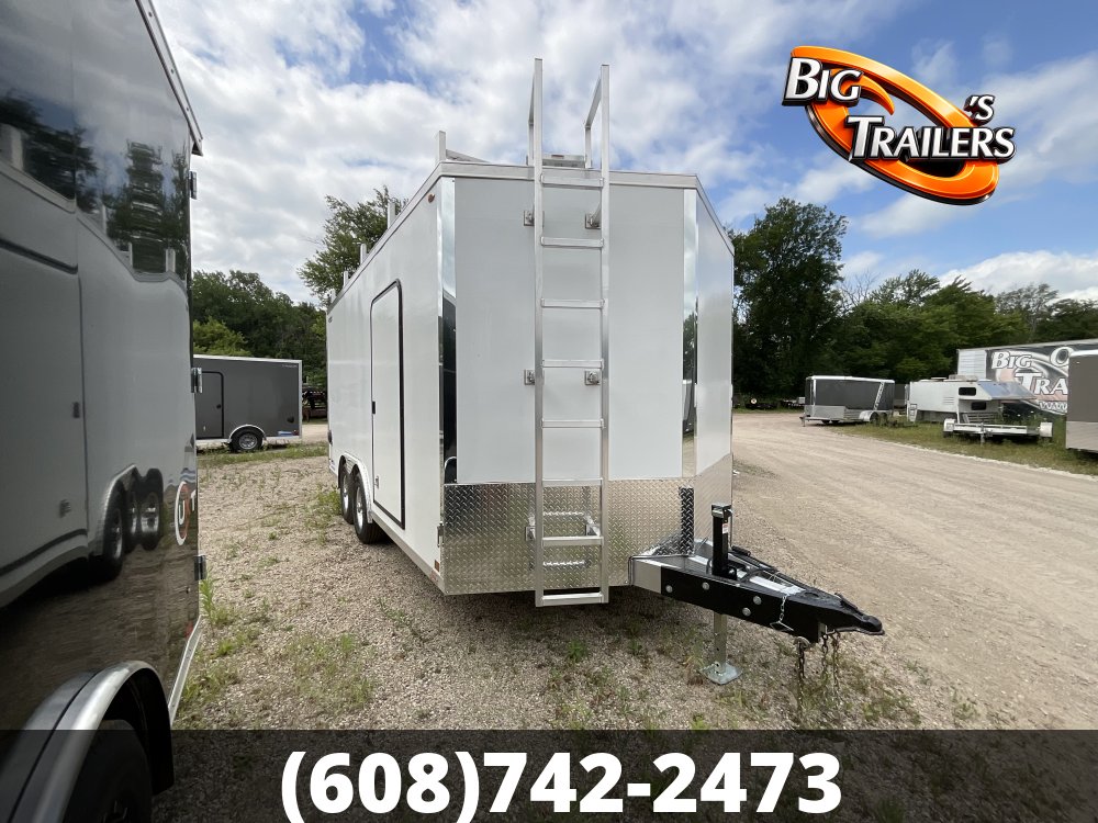2027 Legend 8.5'x18' Thunder V-Nose TA Trailer