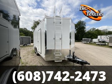 2027 Legend 8.5'x18' Thunder V-Nose TA Trailer