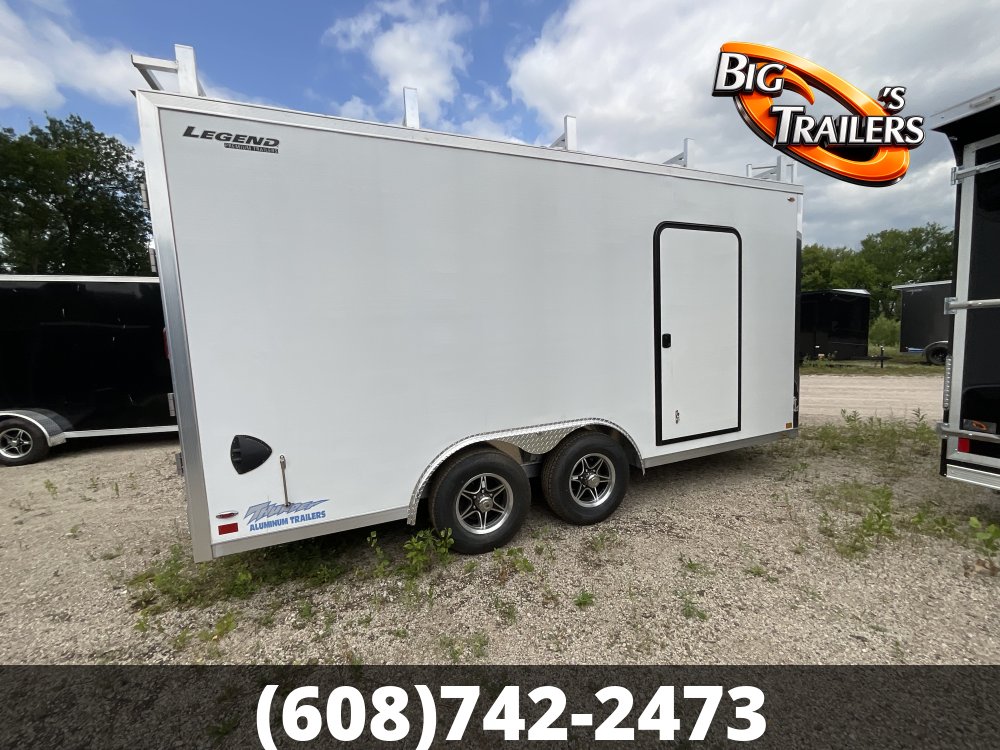 2027 Legend 8.5'x18' Thunder V-Nose TA Trailer