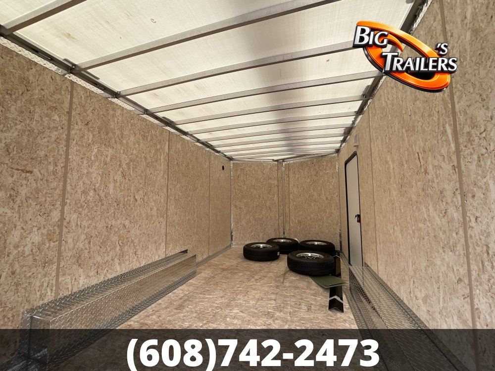 2027 Legend 8.5'x18' Thunder V-Nose TA Trailer