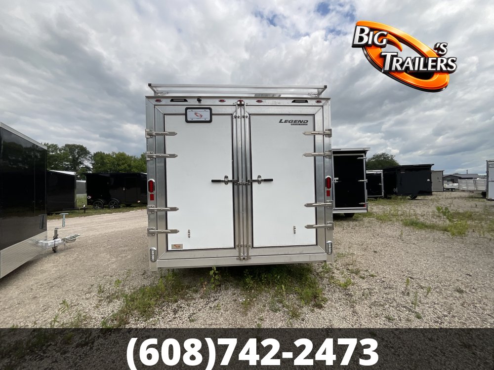 2027 Legend 8.5'x18' Thunder V-Nose TA Trailer