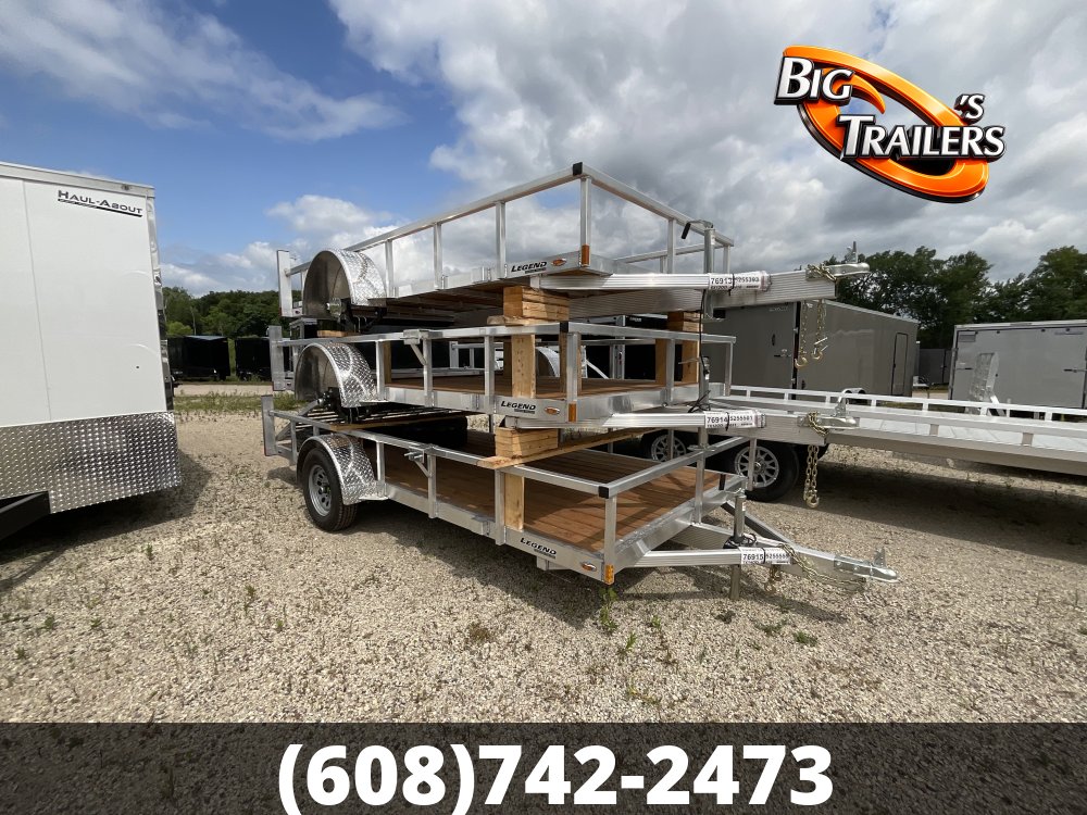 2027 Legend 7'x14' Open Deluxe SA Trailer