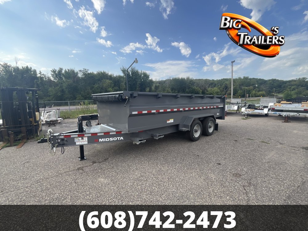 2027 Midsota 83"x18' HD Versa-Dump Trailer