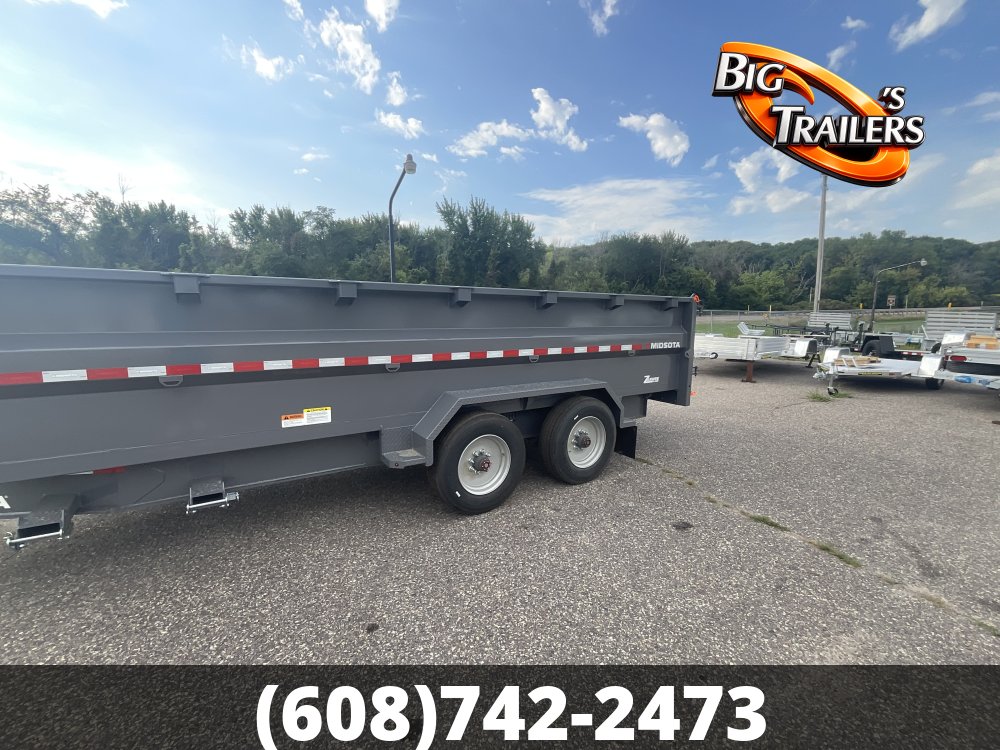2027 Midsota 83"x18' HD Versa-Dump Trailer