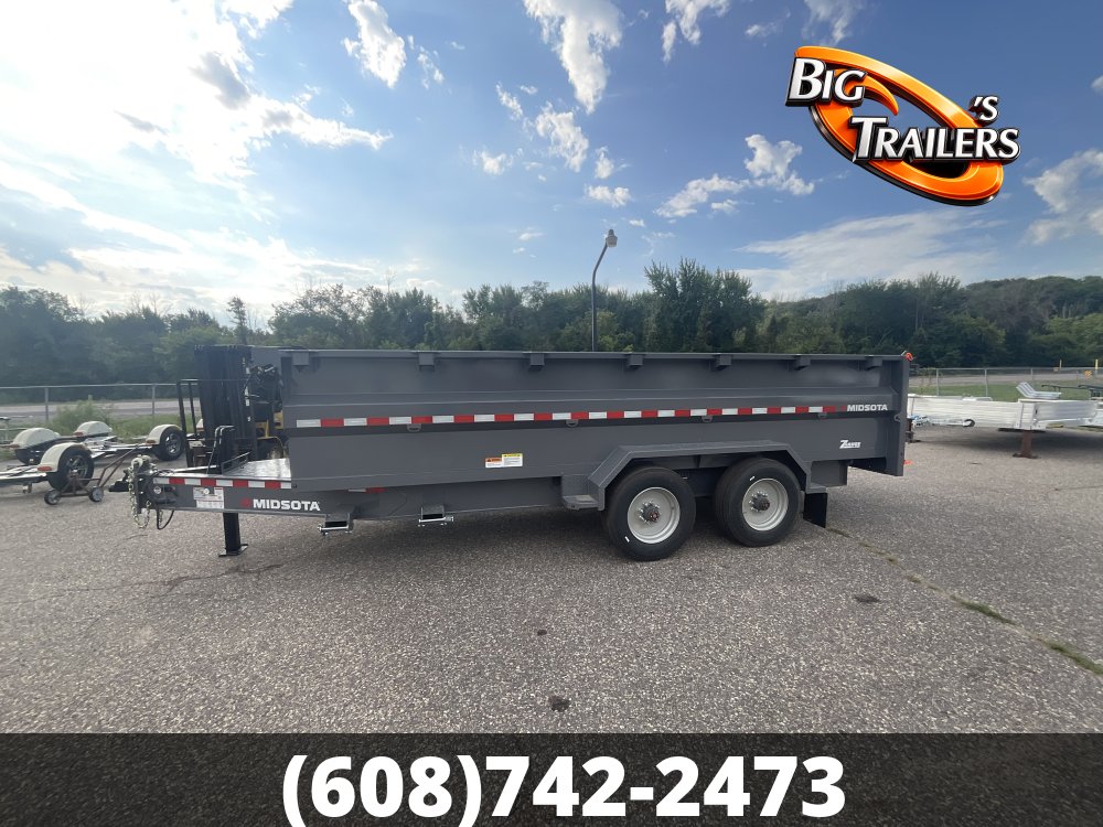 2027 Midsota 83"x18' HD Versa-Dump Trailer