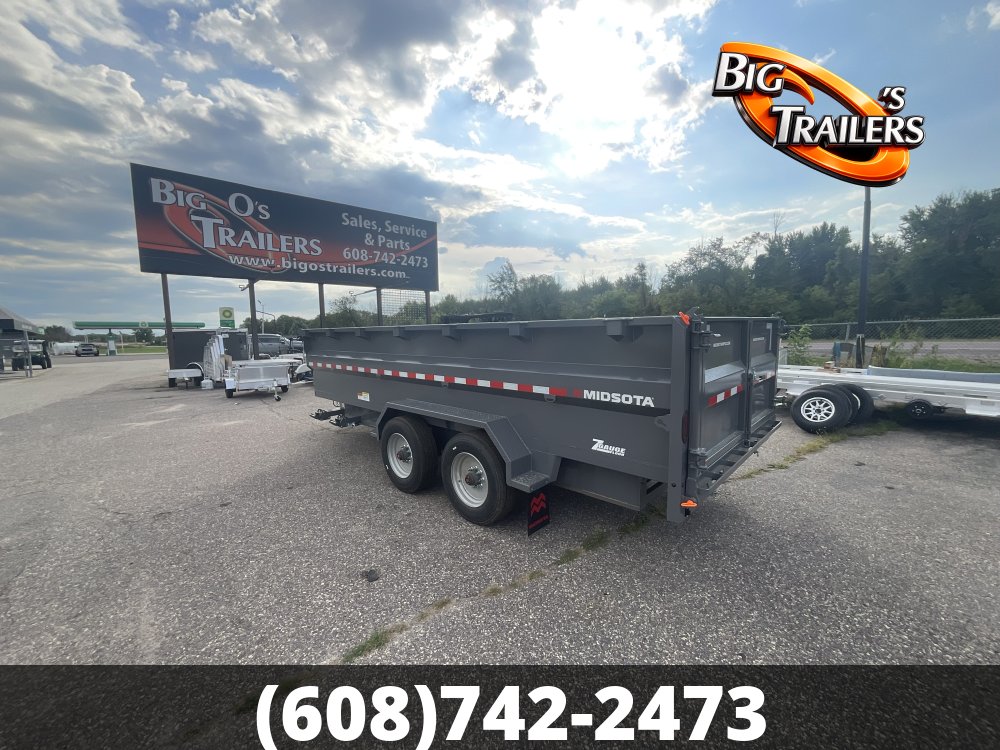 2027 Midsota 83"x18' HD Versa-Dump Trailer