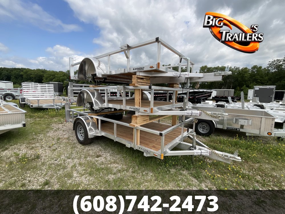 2027 Legend 6'x10' Open Deluxe SA Trailer