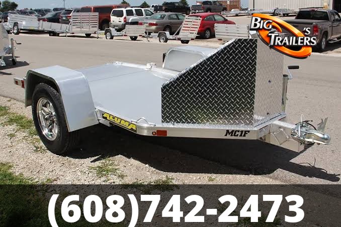 2027 Aluma 51"x106" MC1F-S-R Folding Motorcycle Trailer
