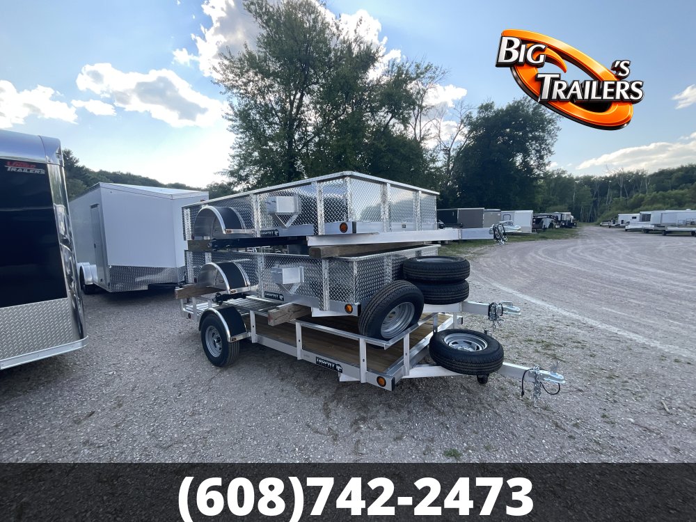 2027 Trophy 6.5'x10' Diamond Plate Utility Trailer
