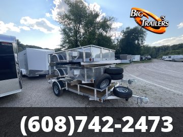 2027 Trophy 6.5'x10' Diamond Plate Utility Trailer