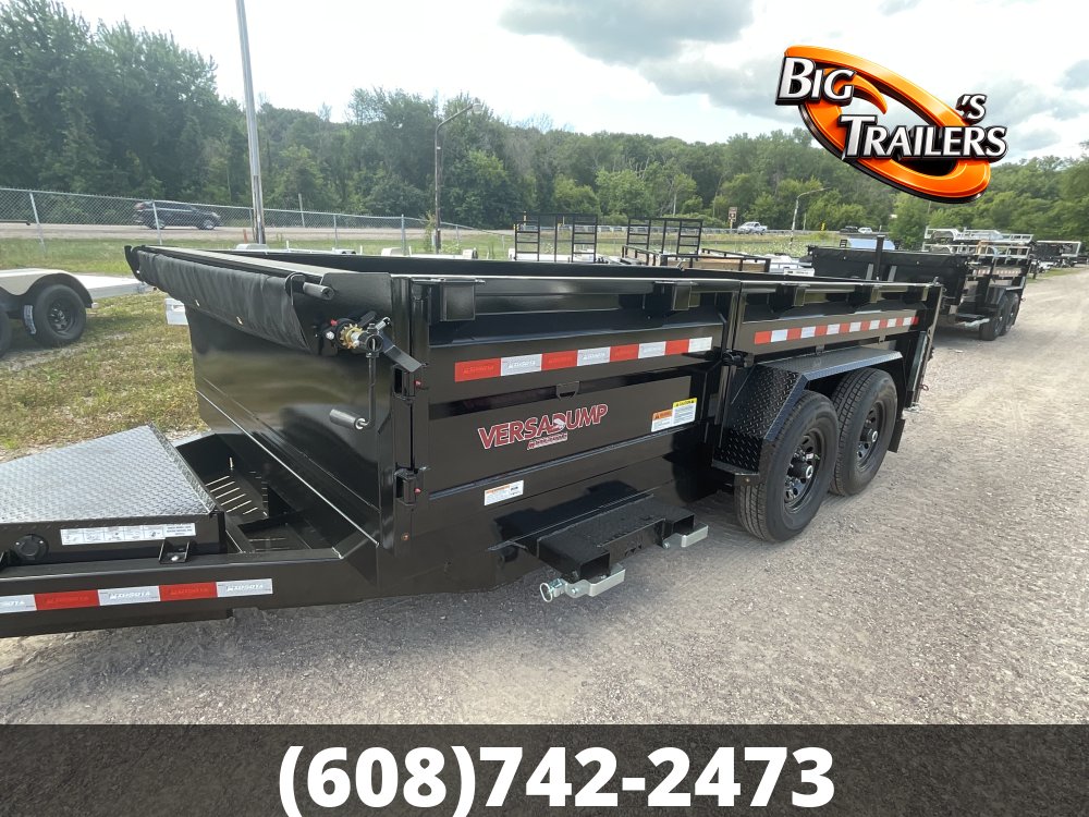 2026 Midsota 7'x14' Versa-Dump Trailer