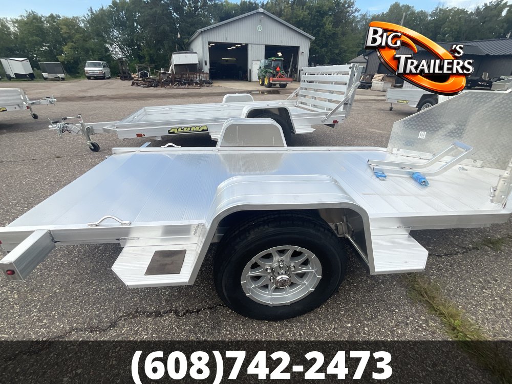 2027 Aluma 4' 3"x10.5' MC10S-R Motorcycle Trailer