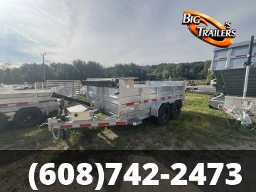 2027 Legend 7'x12' Galvanized Dump Trailer