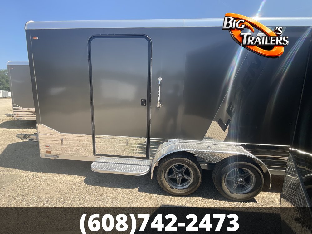 2027 Legend 7'x19' Deluxe V-Nose TA Trailer