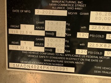 2023 MAC HALF ROUND ALUMINUM END DUMP thumbnail 13