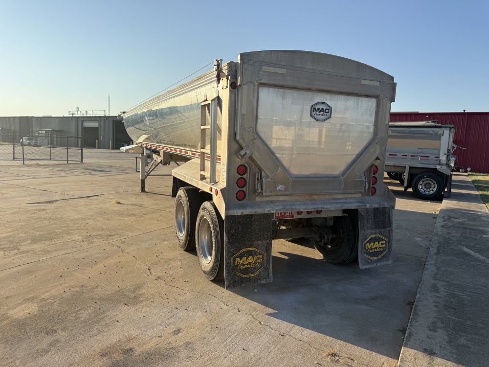 2023 MAC HALF ROUND ALUMINUM END DUMP